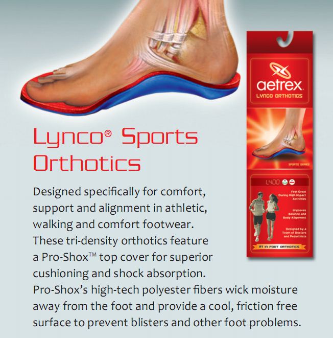 Using Lynco Orthotics For Flat Feet